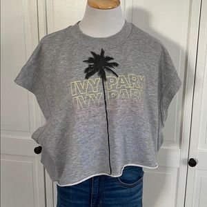 Ivy Park crop sweatshirt